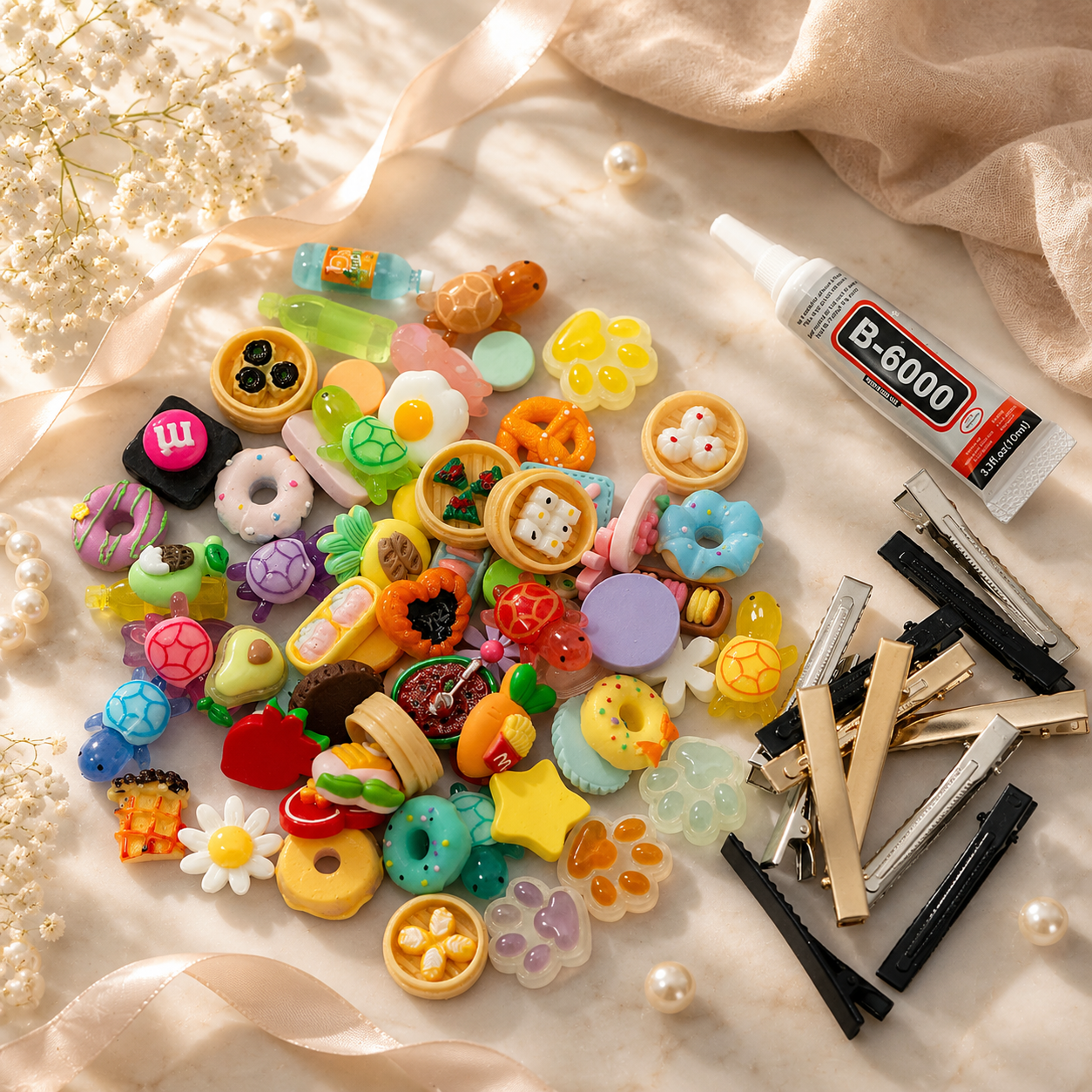 DIY Hair Clip Making Kit