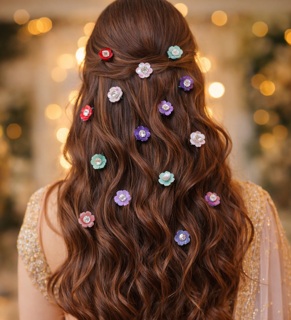 Multicolor Daisy Crystal