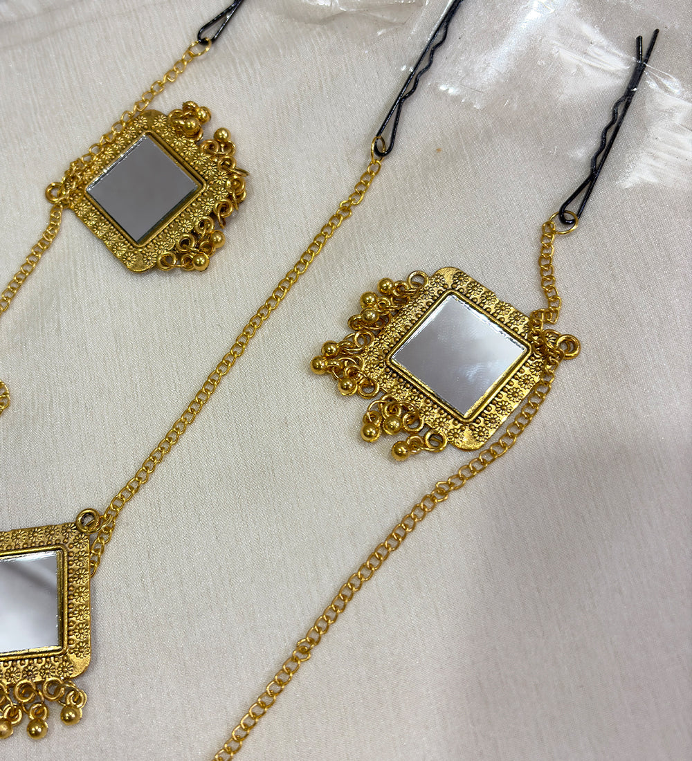 Noor Mirror Hair Chain