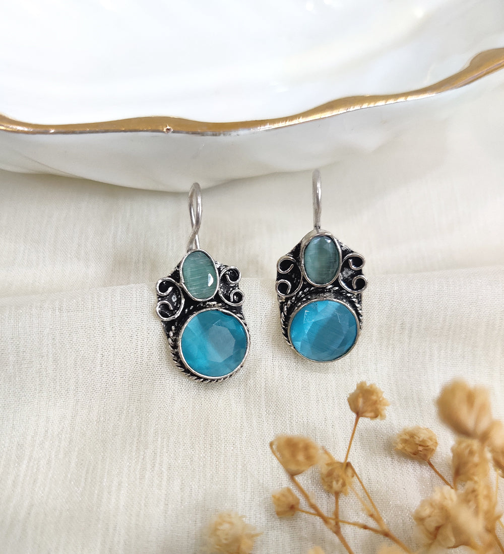 Monalisa Stone Hook Earring