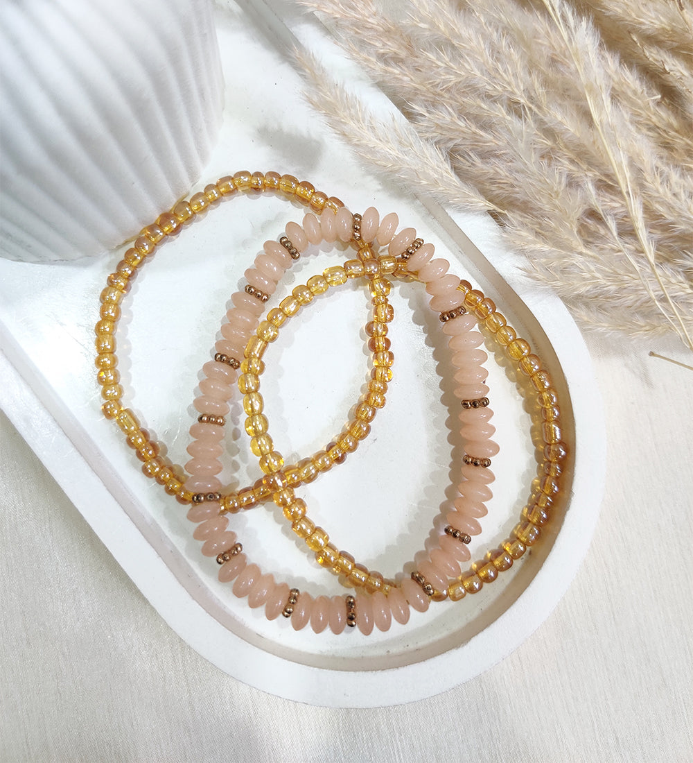 Mocha Muse Stack Bracelet