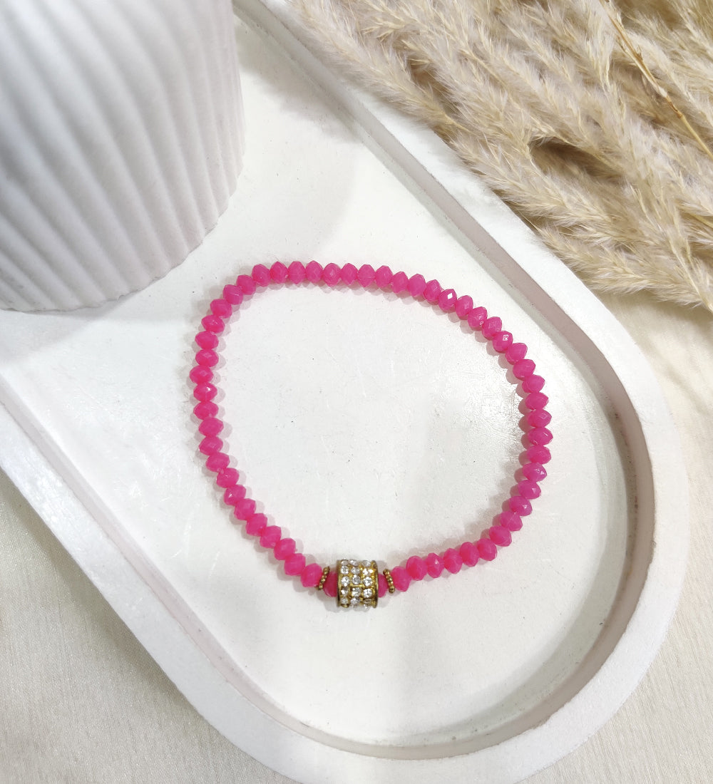 Pretty in Pink Stack Bracelet