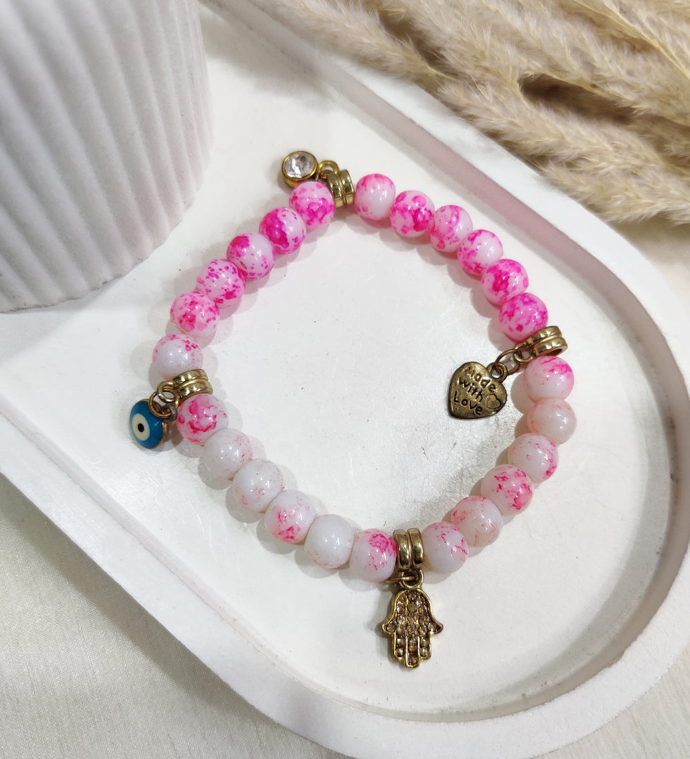 Pretty in Pink Stack Bracelet