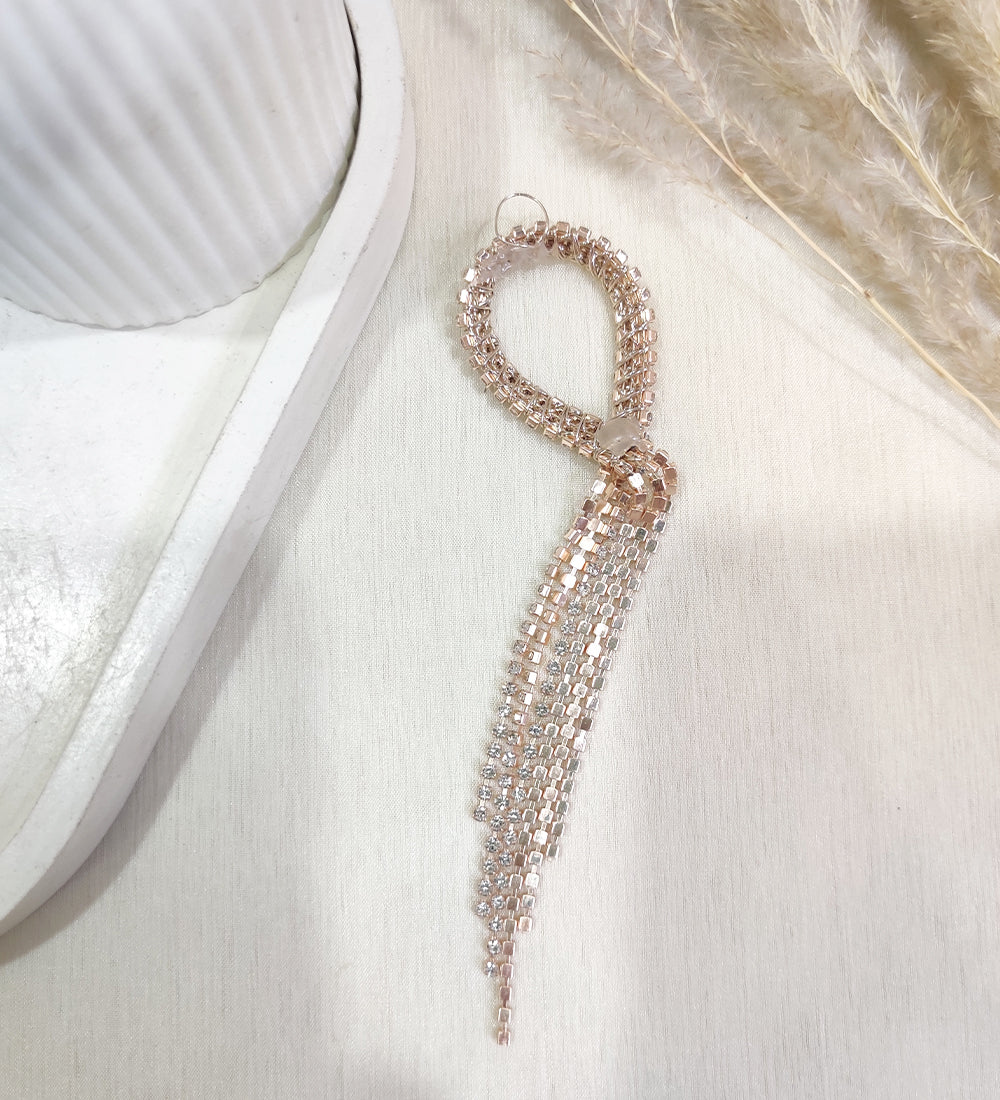 Golden Long Shimmer Tassel