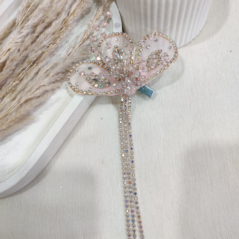 Pink Bling Hair Clip
