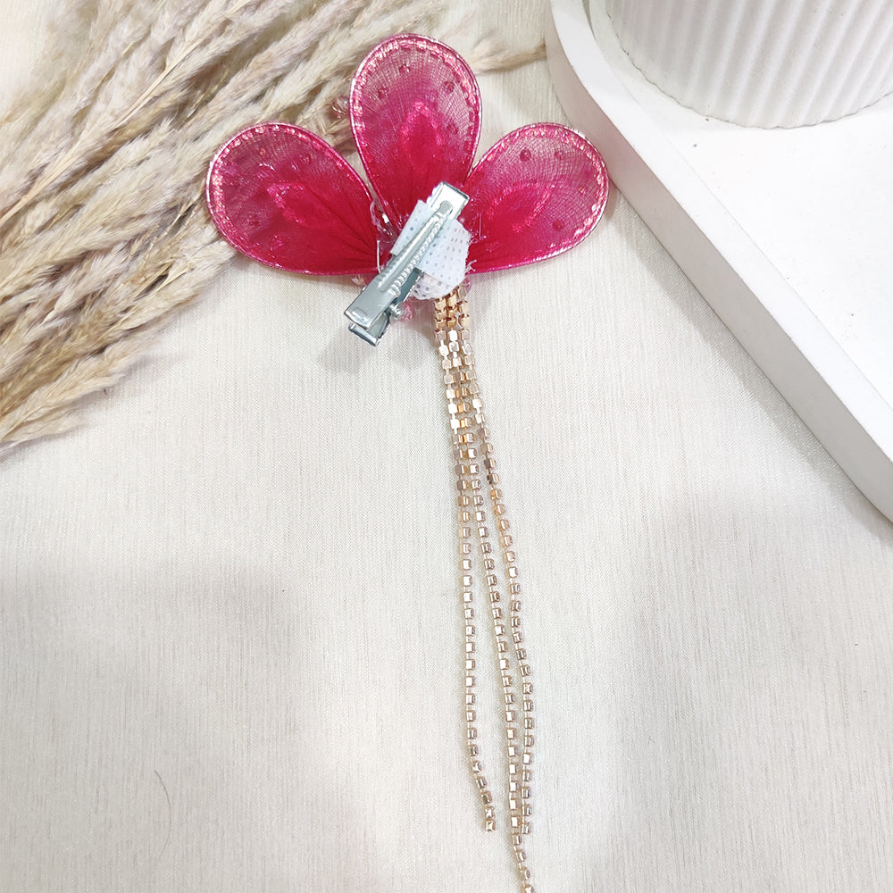 Berry Bling Hair Clip