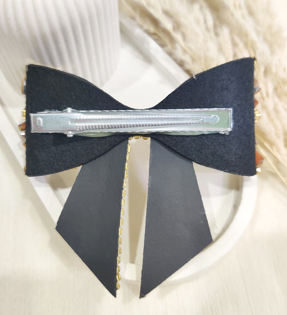 Wine Golden Twilight Bow