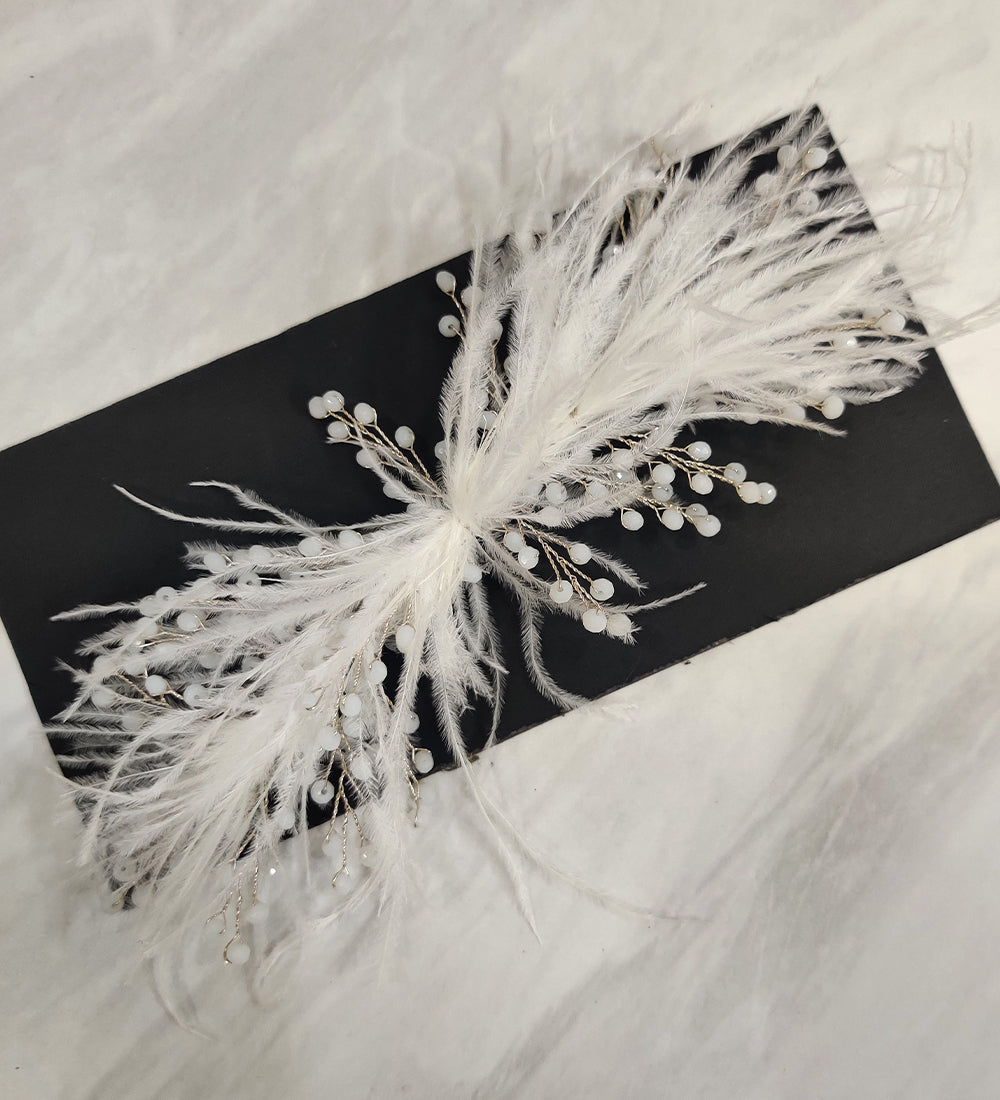 White Feather Hair Vein