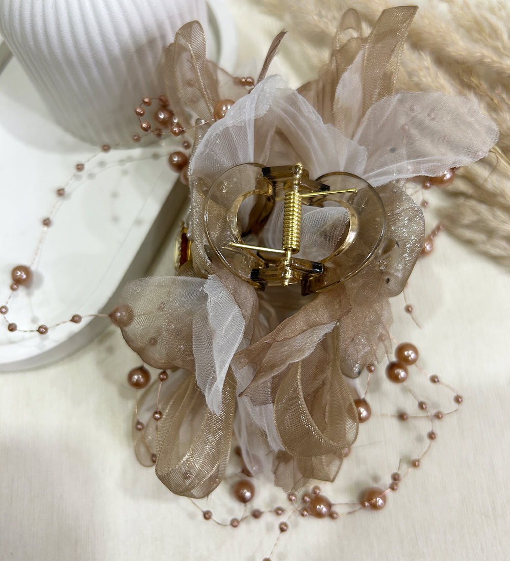 Brown Noir Hana Hair Clip