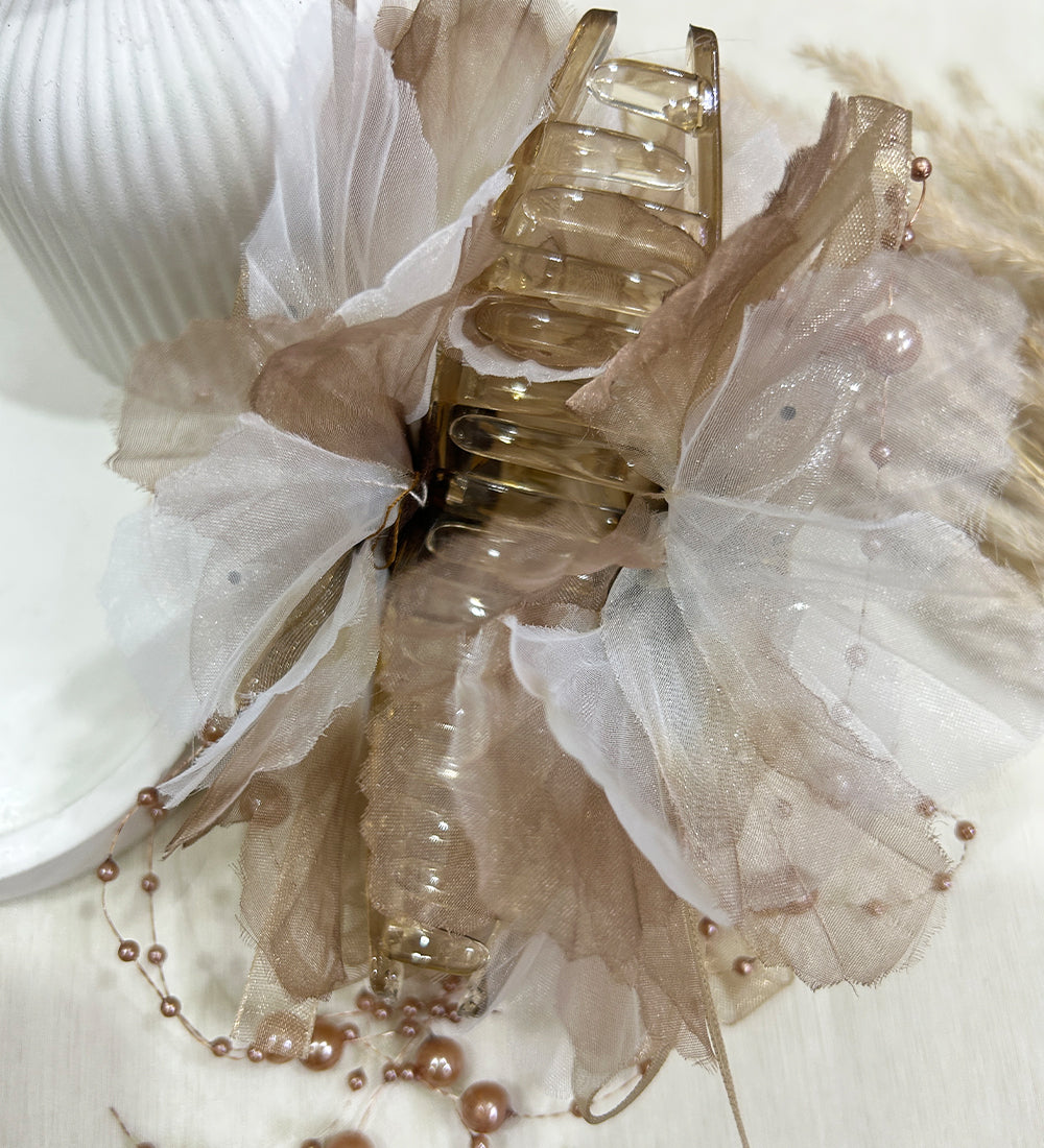 Brown Noir Hana Hair Clip