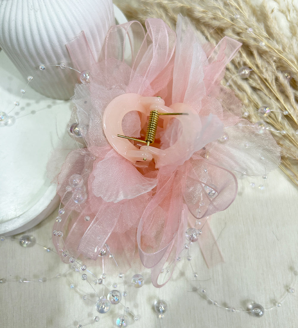 Pink Noir Hana Hair Clip