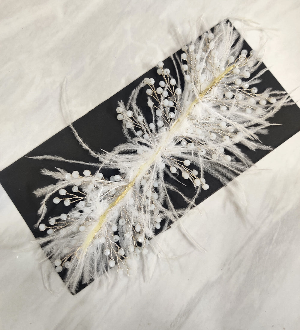 White Feather Hair Vein