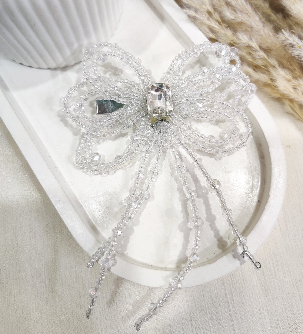 White Sparkle Veil