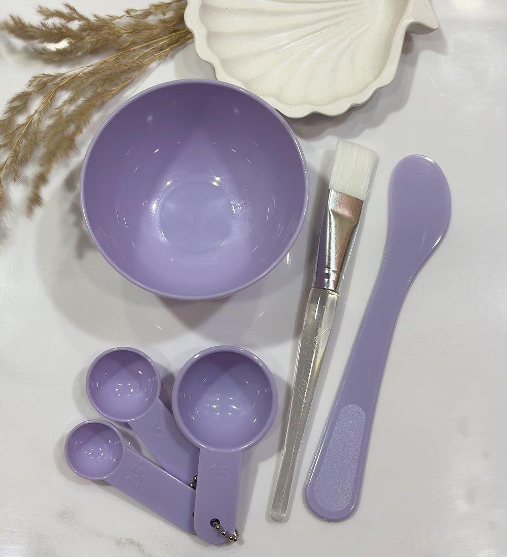 DIY Facial Mask Mixing Kit (6-in-1 Skincare Set)
