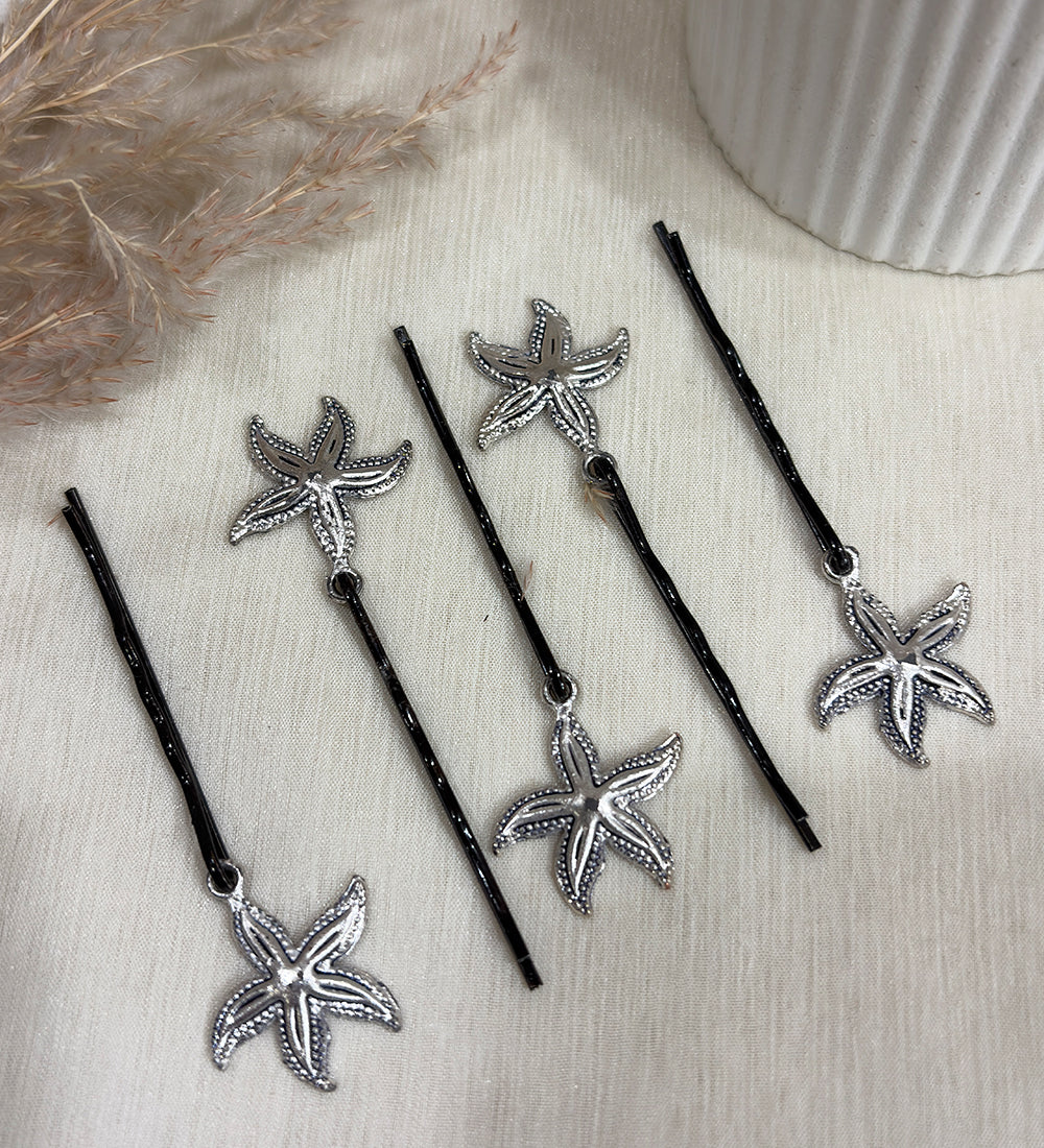 Elegant Starfish Pin Set
