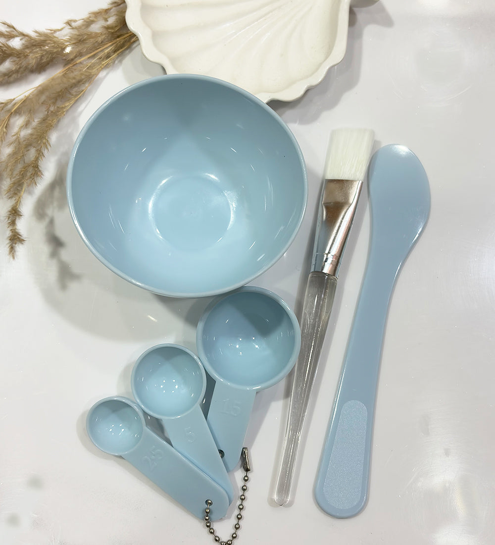 DIY Facial Mask Mixing Kit (6-in-1 Skincare Set)