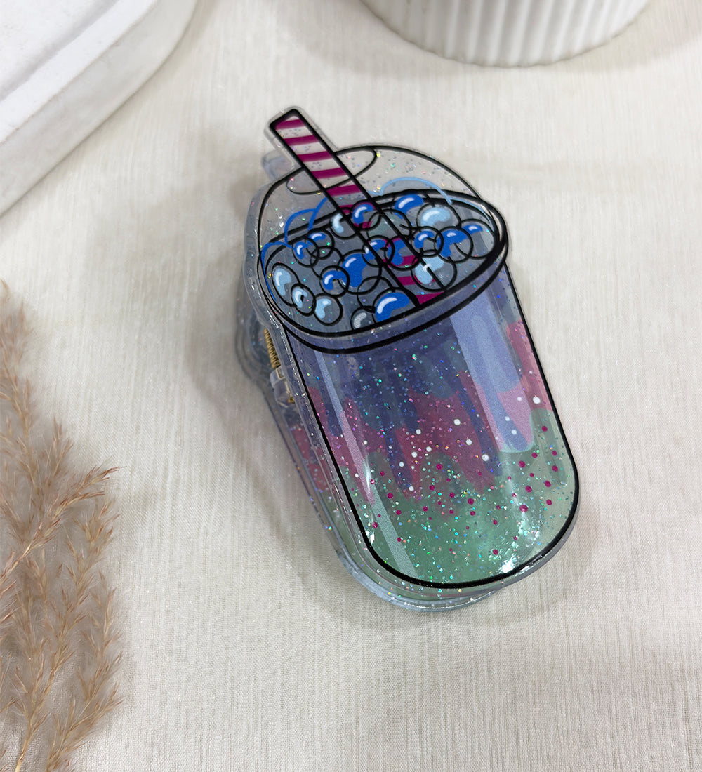 Boba Tea Claw Clip