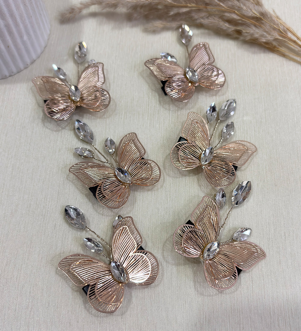 Metal Butterfly Hair Clip