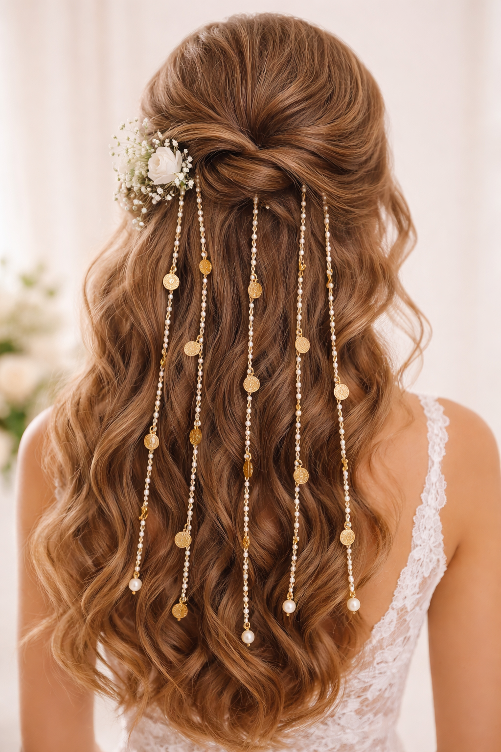 Pearl n Coin Chain