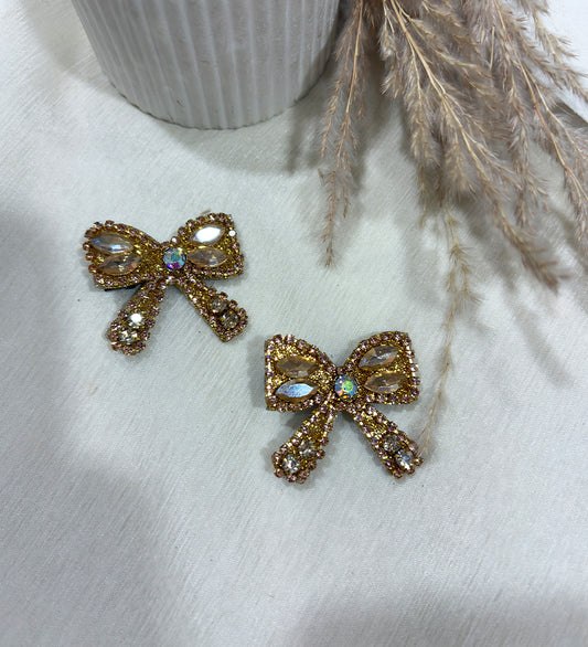 Glitter Knot Hair Pin