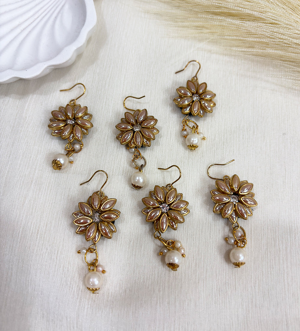 Floral Enamel Pearl