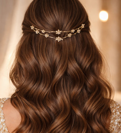Crystal Petal Grace Tiara