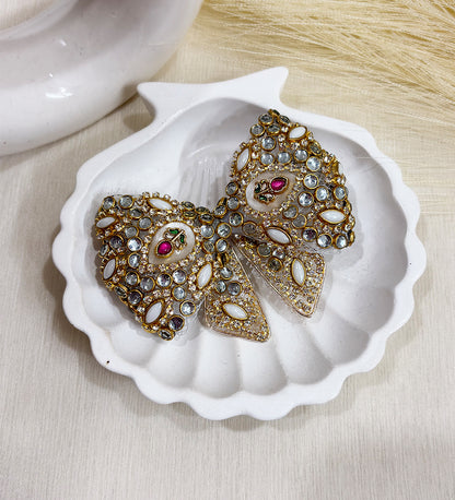 Rajwada Kundan Bow - PRE ORDER