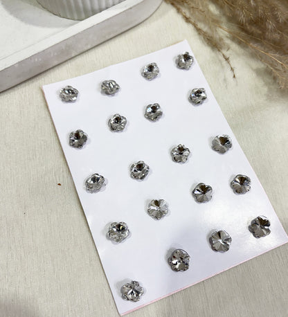 Crystal Flower Stickers
