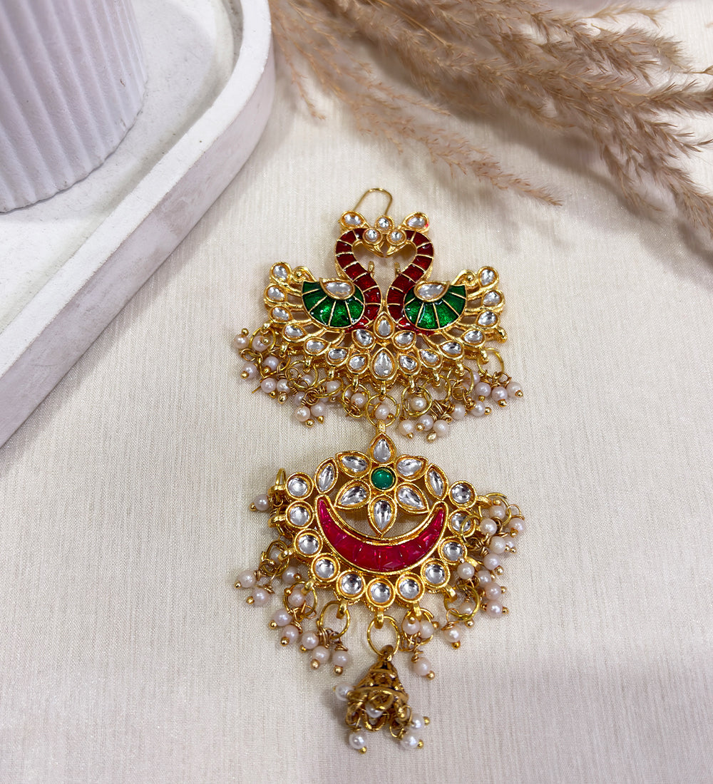 Zareen Peacock Kundan
