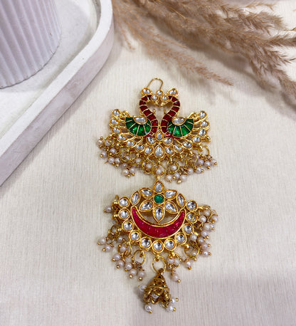 Zareen Peacock Kundan