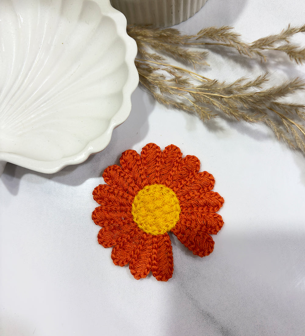 Cute Crochet Fruit & Flower Tic-Tac Clips