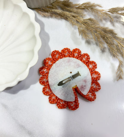 Cute Crochet Fruit & Flower Tic-Tac Clips