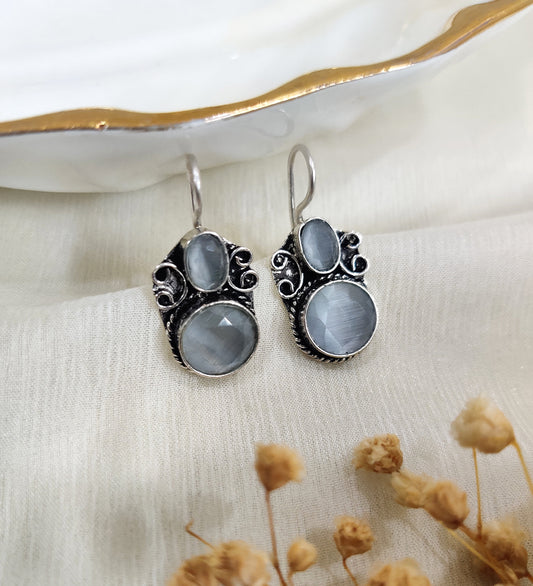Monalisa Stone Hook Earring