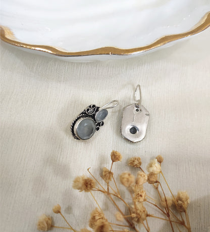 Monalisa Stone Hook Earring