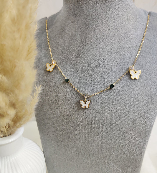 Butterfly Charm Golden Necklace