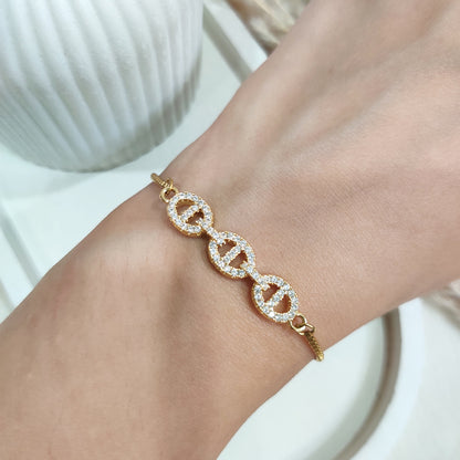Oval Shine Delight Bracelet