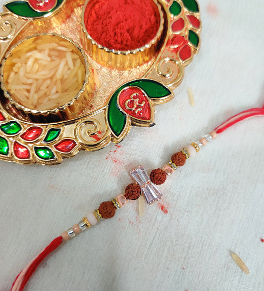 Rudraksha Damru Rakhi