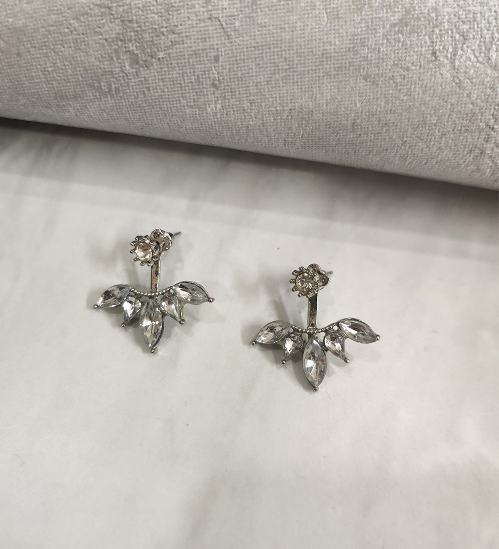Leaf Earrings -One Earrings Two Ways