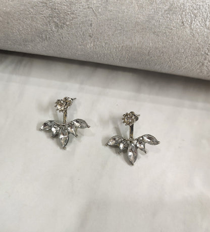 Leaf Earrings -One Earrings Two Ways