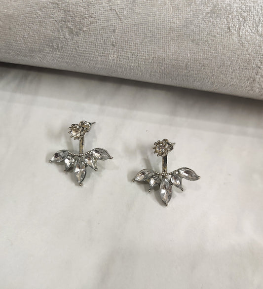 Leaf Earrings -One Earrings Two Ways