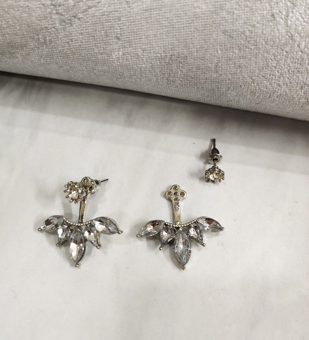 Leaf Earrings -One Earrings Two Ways