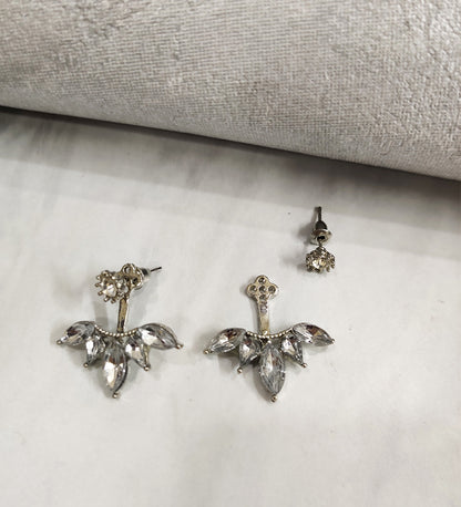 Leaf Earrings -One Earrings Two Ways