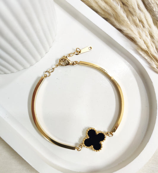 Flower Charm Bracelet