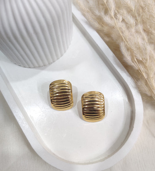 Golden Strip Earrings