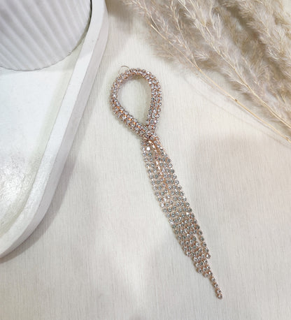 Golden Long Shimmer Tassel