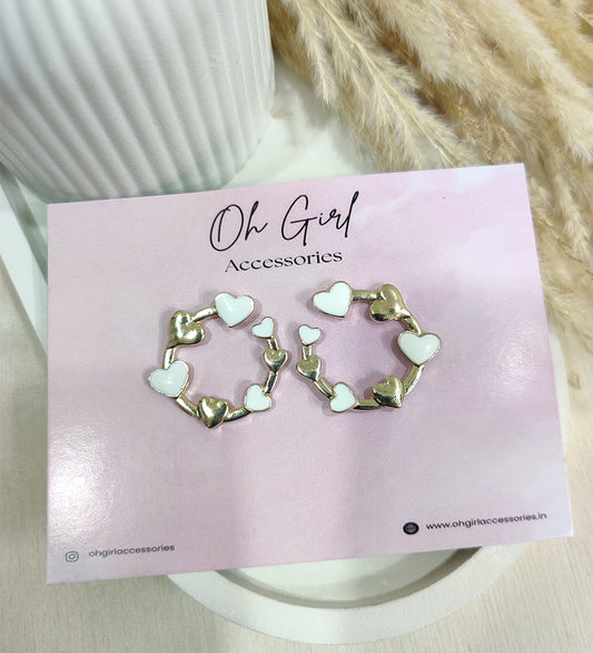 Heart Stud Earring