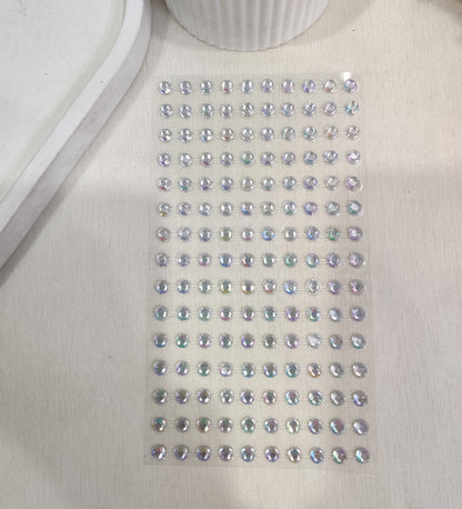 Holographic stone Stick-on