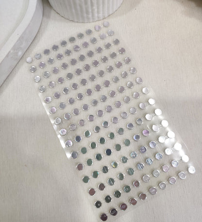 Holographic stone Stick-on