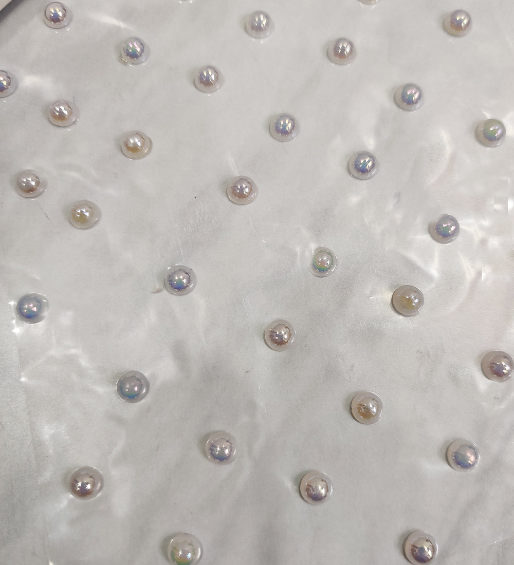 Pearl Holographic Stone Stickon