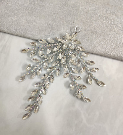 Crystal Leaf Head Piece